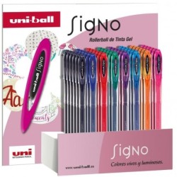 Uni-ball Signo Basics - Espositore UM-120 48P 0,7 mm - Tinta Gel