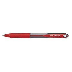 Uni Laknock -SN-100(10) Rojo 1,0mm - Penna a sfera con punta in accia