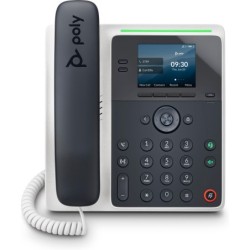 POLY Telefono IP Edge E100 abilitato per PoE