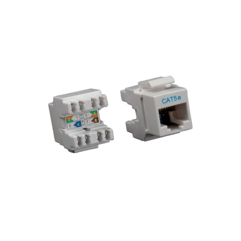 ROLINE Keystone Jack Cat.5e/Classe D, RJ45, non schermato, grigio chi