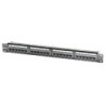 ROLINE Patchpanel 19&quot;, Cat.5e/Classe D, 24 porte, UTP, nero