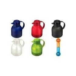 Emsa 504687 Caraffa sottovuoto Samba (1 litro, chiusura a pressione r