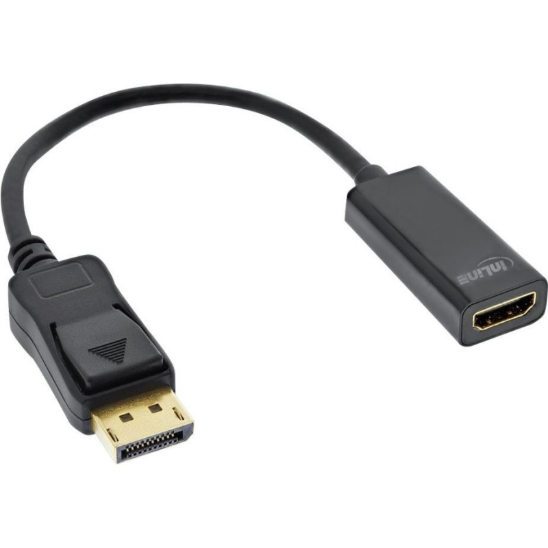 Cavo adattatore DisplayPort a HDMI maschio-femmina con audio - 4K