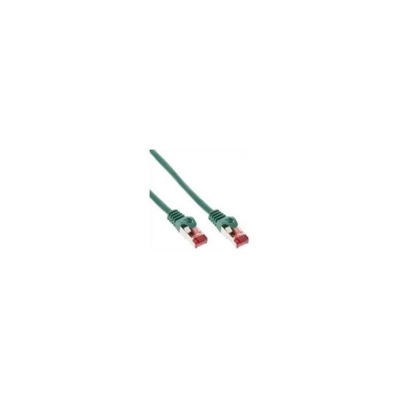 Cavo patch - S-FTP PiMf - Cat.6 - 250 MHz - PVC - rame - verde - 40 m