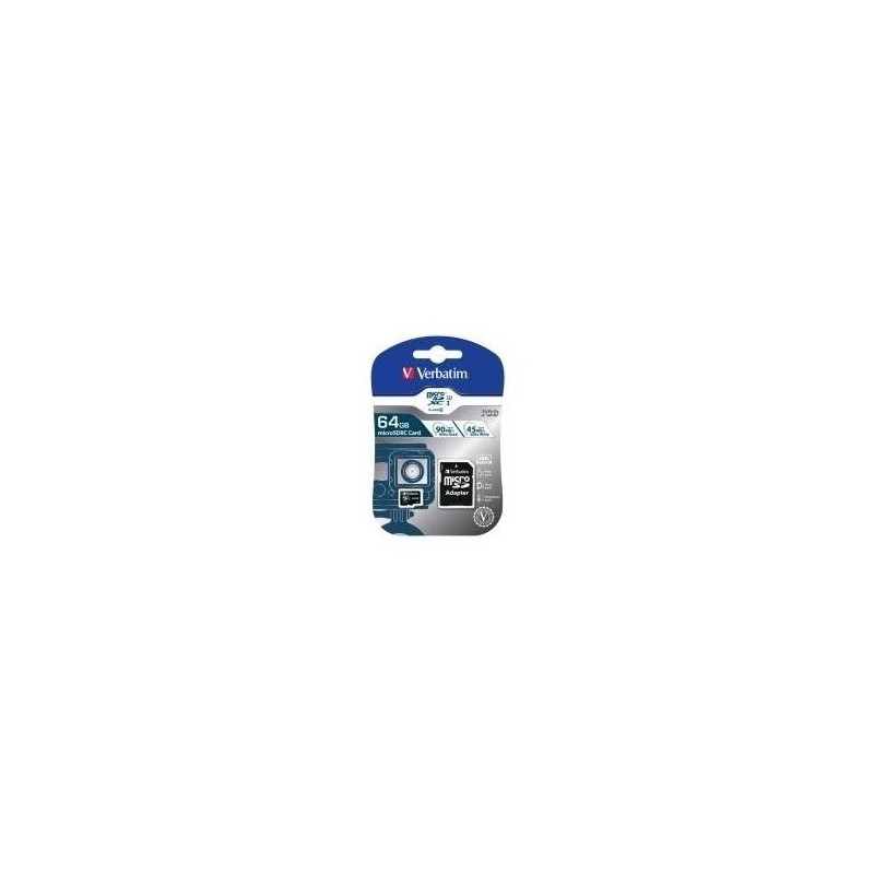 Verbatim Pro 64 GB MicroSDXC UHS Classe 10