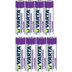 Varta value set 4 batterie al litio micro e 4 mignon 4 batterie al li