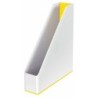 Portariviste Leitz Giallo Bianco A4 polistirene 7,3 x 31,8 x 27,2 cm