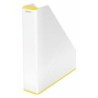 Portariviste Leitz Giallo Bianco A4 polistirene 7,3 x 31,8 x 27,2 cm