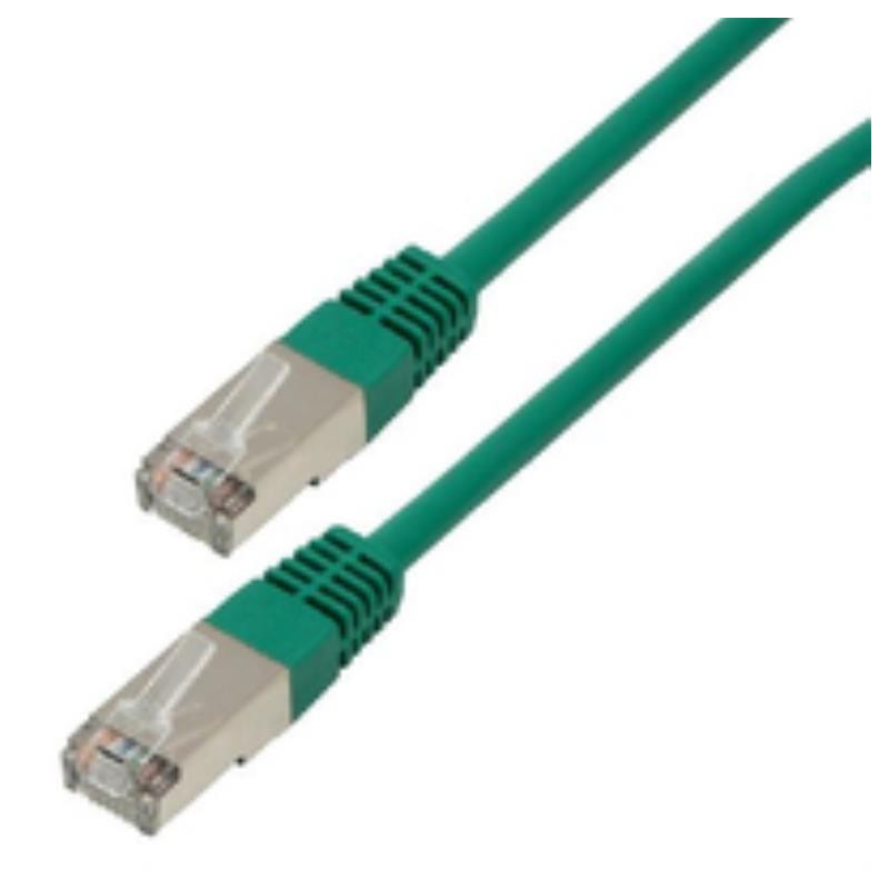 Cavo RJ45 FTP Verde CAT6 - 2 Mt termosaldato