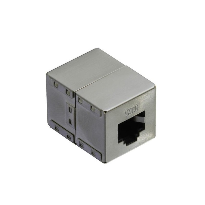 Accoppiatore modulare VALUE RJ45, Cat.6/Classe, STP, argento