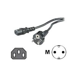 Hama - Cavo di alimentazione - CEE 7/7 (SCHUKO) (M) a IEC 60320 C13 (