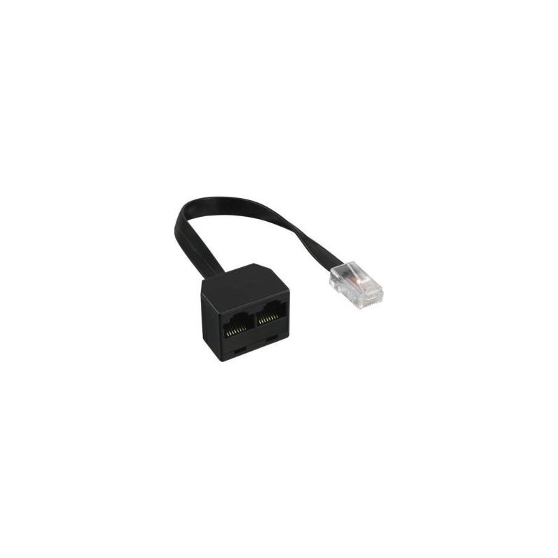 Distributore ISDN 1x RJ45 ST - 2x RJ45 BU - 8P4C - senza resistenze t