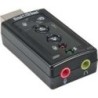 Scheda audio audio USB - con audio surround virtuale 7.1