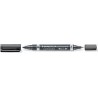 Marcatore doppia punta Staedtler Lumocolor permanent duo 348 0,6-1,5 