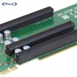 RSC-R2UW-2E8E16+, PCIe, PCIe, Altezza intera, PCIe 3.0, Nero, Verde