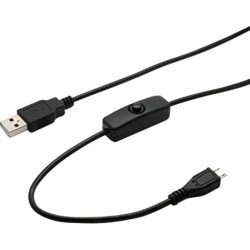 Cavo di ricarica USB lungo 1,5 m fino a 2 A con interruttore on e off