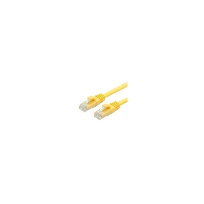 Value 21.99.1032 cavo di rete Giallo 1 m Cat6 U/UTP [UTP] (Value CAT6