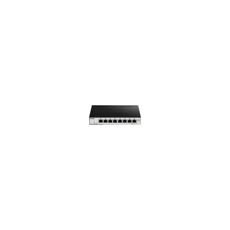 D-Link EasySmart Switch DGS-1100-08P - Switch - gestito - 8 x 10/100/