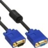 Prolunga S-VGA Premium - spina HD 15 pin - presa - nera - 5 m