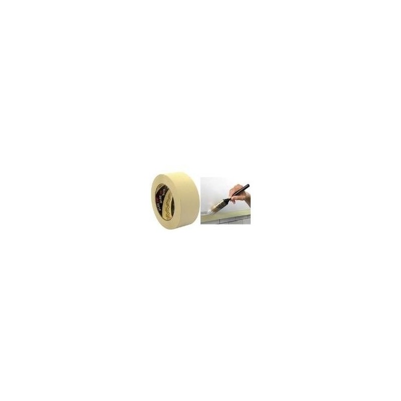 Nastro adesivo crespo 3M 201E, 48 mm x 50 m, carta, beige Il professi