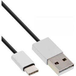 InLine - Cavo USB - Da USB (M) a USB-C (M) - USB 2.0 - 3,0 m - nero (