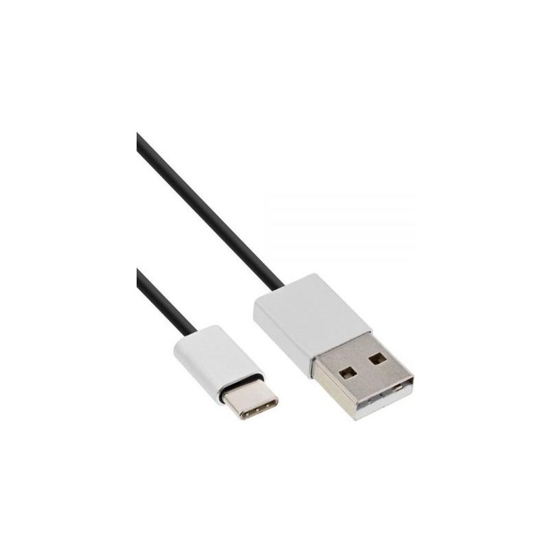 InLine - Cavo USB - Da USB (M) a USB-C (M) - USB 2.0 - 3,0 m - nero (