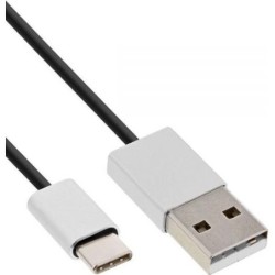 INLINE - Cavo USB - Da USB (M) a USB-C (M) - USB 2.0 - 1,5 m - Nero