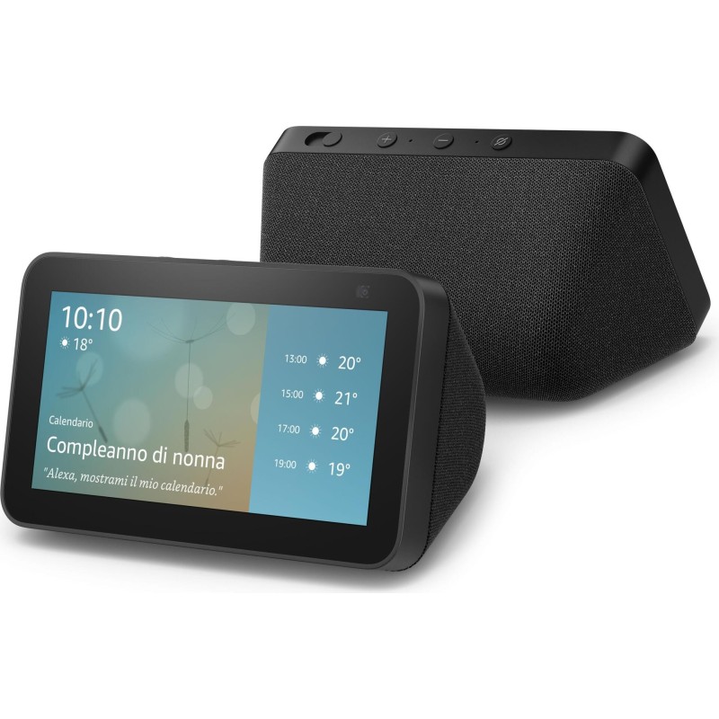 Display intelligente Amazon Echo Show 5 2a generazione con Alexa ne