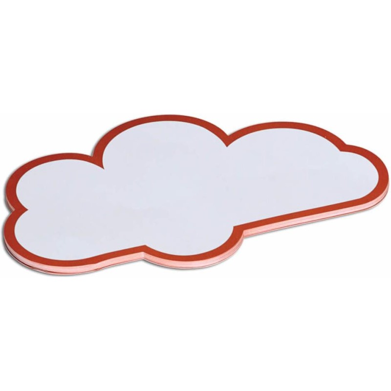 MAUL Moderationskarten MAUL Mod.Karten Wolke 20 St. 14,0 x 23,0 cm we