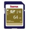 Hama 64GB SDXC Card, UHS-I Class 10, 90MB/s