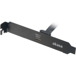 Akasa USB 3.1 USB-panel 50cm Sort