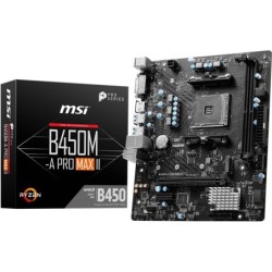 CARTE M&Egrave;RE MSI B450M-A PRO MAX II (AM4) MICRO ATX