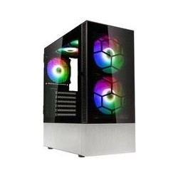 Kolink Observatory MX Glass ARGB Midi Tower Case - Black/White