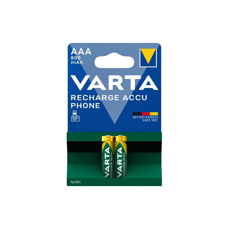 Varta RechAccu Phone AAA 800mah Blister 2