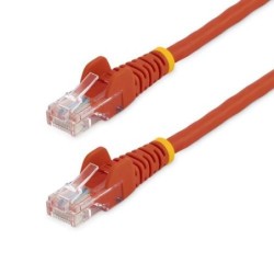 StarTech.com Cavo di Rete da 5m Rosso Cat5e Ethernet RJ45 Antigrovigl