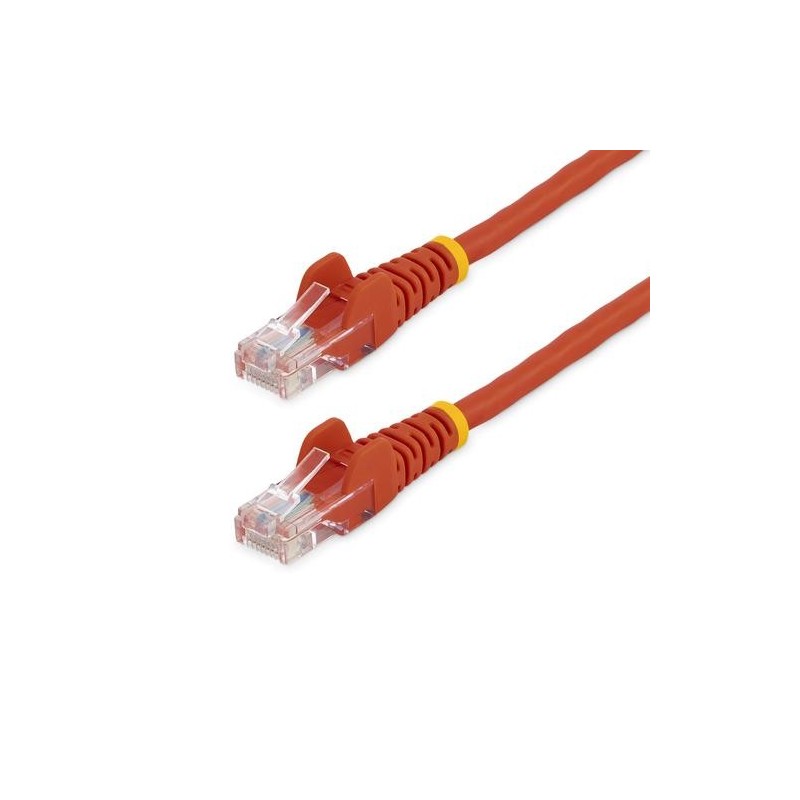 StarTech.com Cavo di Rete da 5m Rosso Cat5e Ethernet RJ45 Antigrovigl