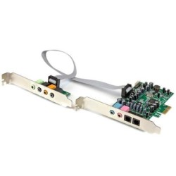 StarTech.com Scheda Audio interna PCI Express surround 7.1 canali - P