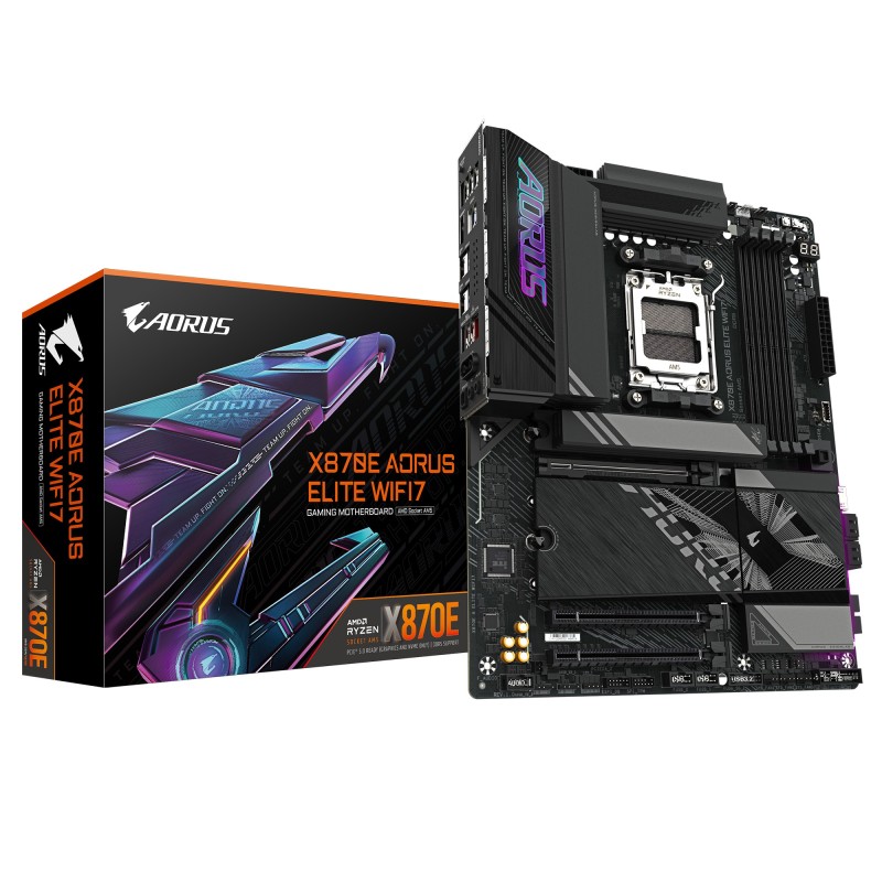 GIGABYTE Scheda madre X870E A ELITE WIFI7 - Supporta CPU AMD Ryzen 90