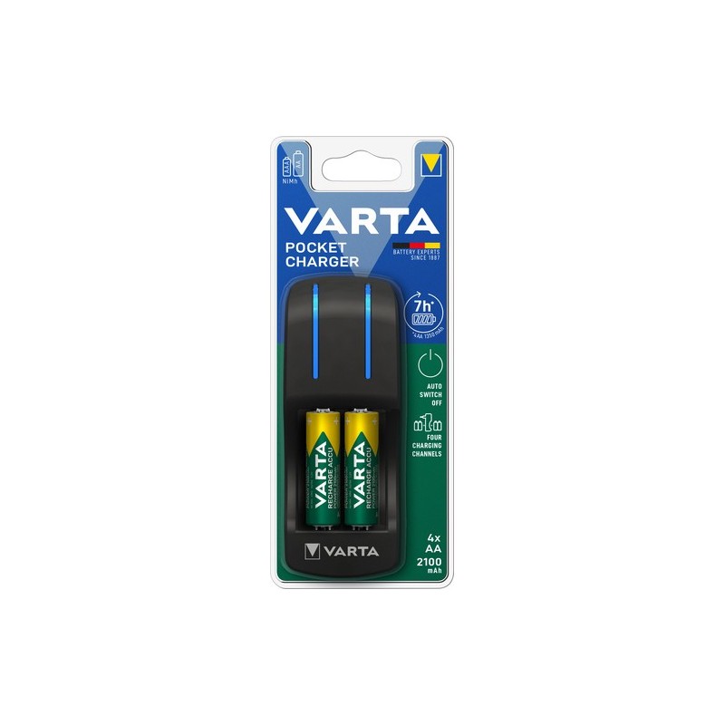 Varta Pocket Charger 4x AA 2100mAh