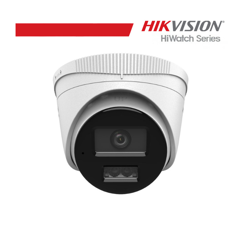 Hikvision Videocamera Turret IP 4MP 2.8mm Smart Light - HWI-T240HA-LU