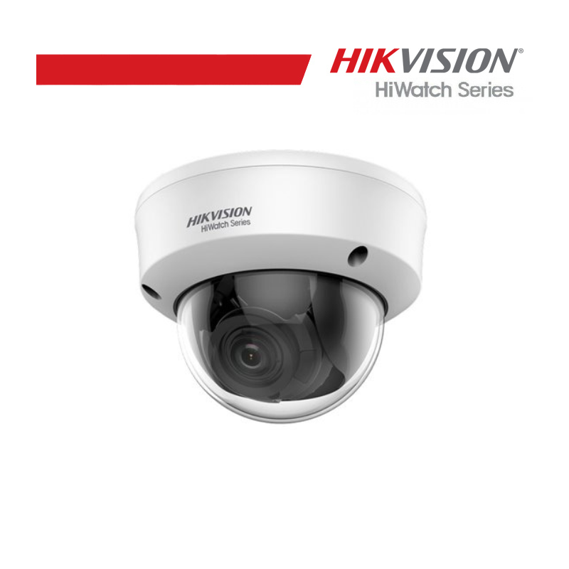 Hikvision Videocamera Analogica Dome 5MP Motorizzata 2.7-13mm - HWT-D