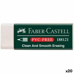 Gomma da cancellare Faber-Castell Bianco (20 Unit&Atilde;&nbsp;)