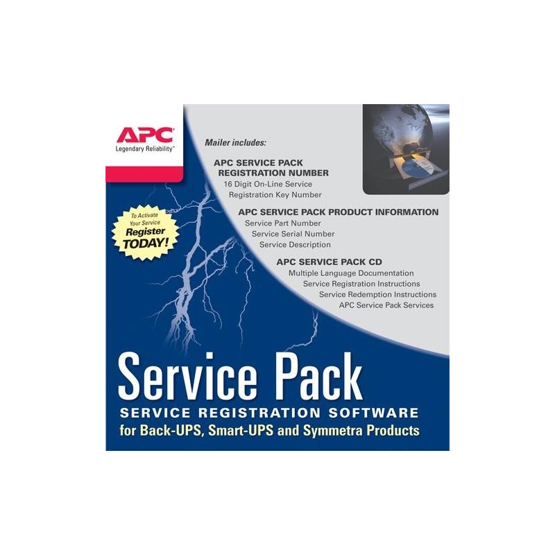 APC Service Pack 1 Year Extended Warranty