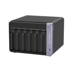 NAS assemblato QNAP TS-632X-4G 6TB (6x1TB)con HDD WD Ultrastar