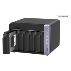 NAS assemblato QNAP TS-632X-4G 6TB (6x1TB)con HDD WD Ultrastar