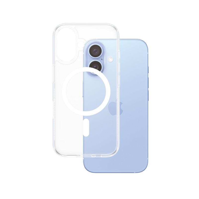 PanzerGlass PG HardCase White MagS iPhone 16 6.1Inch custodia per cel