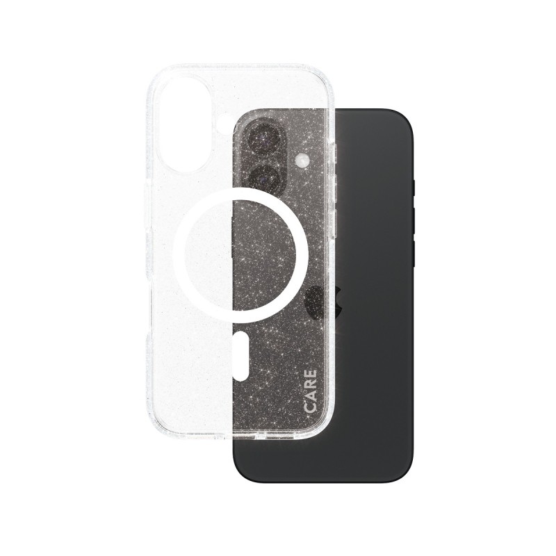 PanzerGlass CARE by PG White MagS iPhone16 6.1 custodia per cellulare