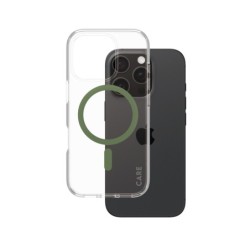 PanzerGlass CARE by PG Green MagS iPhone16 6.3 Pro custodia per cellu