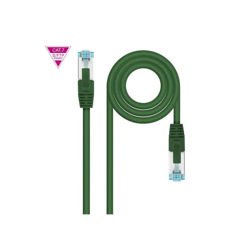 Nanocable 10.20.1700-GR cavo di rete Verde 0,5 m Cat7 SF/UTP (S-FTP)