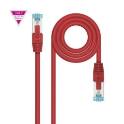 Nanocable 10.20.1700-L25-R cavo di rete Rosso 0,25 m Cat7 SF/UTP (S-F